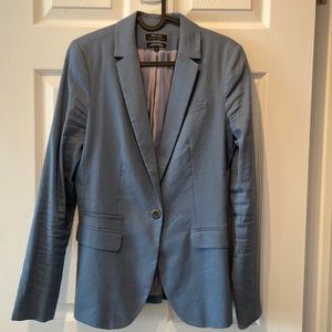 See next losing for matching pant. Linen blazer perfect for summer